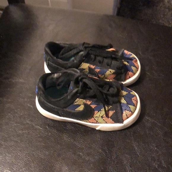 Nike Blazer Low N7 Suede Black Citron Pulse Size 5C - Picture 5 of 16